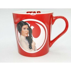Star Wars Princess Leia Don't Mess with a Princess Coffee Tea Mug Cup Red 12 oz